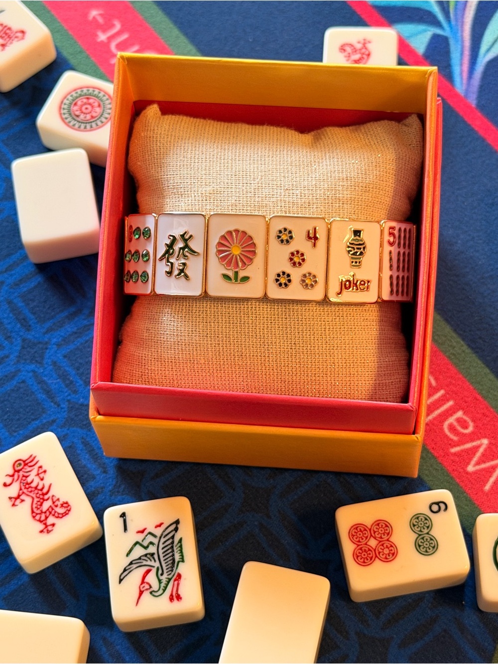 🀄️One Tile Shy of Mahjong! 😉 - Piper K Stretch Bracelet - Picture 2 of 3